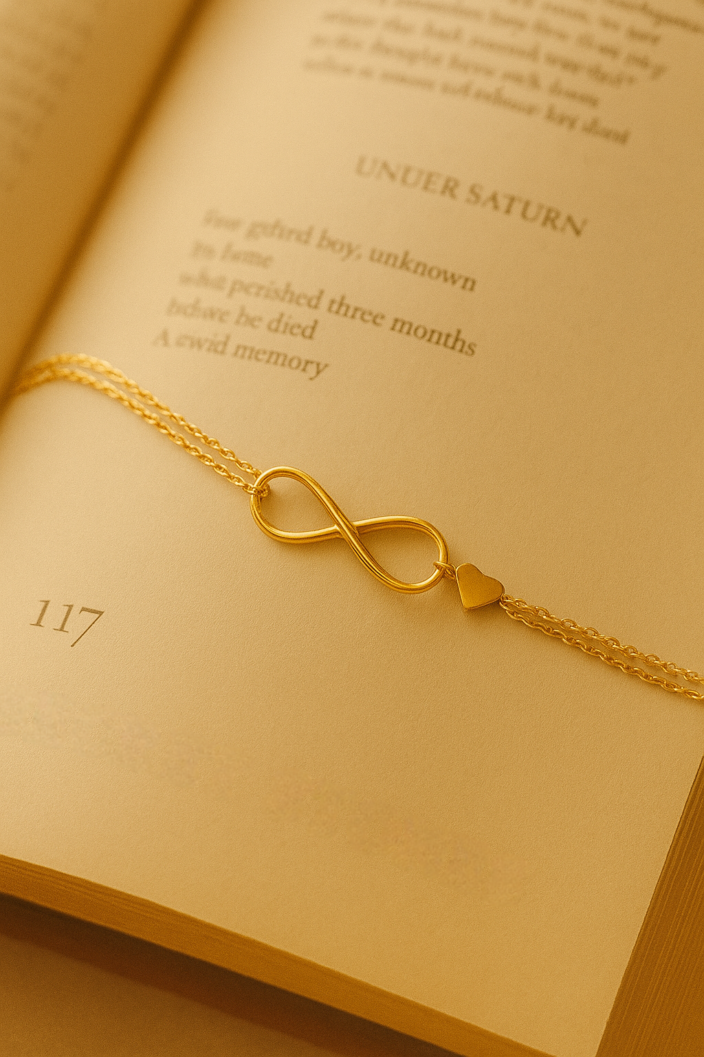 heart gold bracelets 