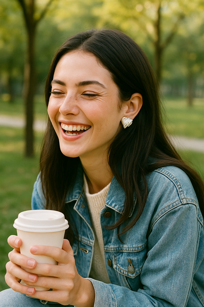 silver every day earrings