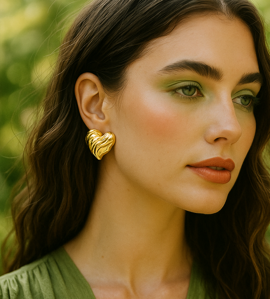 heart earrings